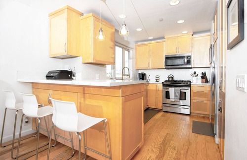 Townsite Condo | Oside Beach condo. Steps from beach. All the toys you could need!