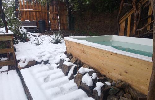 Melocoton Cabin | oso montaña Cabaña cajón del Maipo