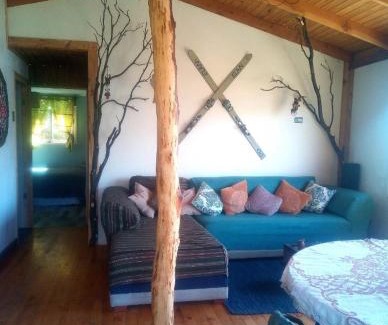 Melocoton Cabin | oso montaña Cabaña cajón del Maipo