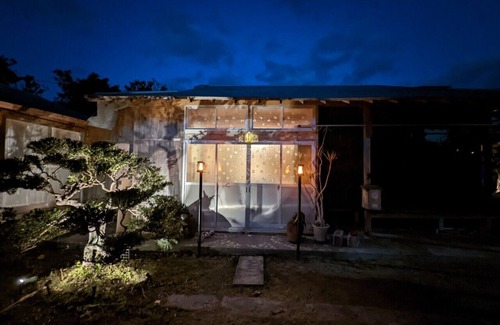 Kikai Island House | Otherworldly Retreat on Kikai Island A fantastic private lodge that changes its expression from day to night.