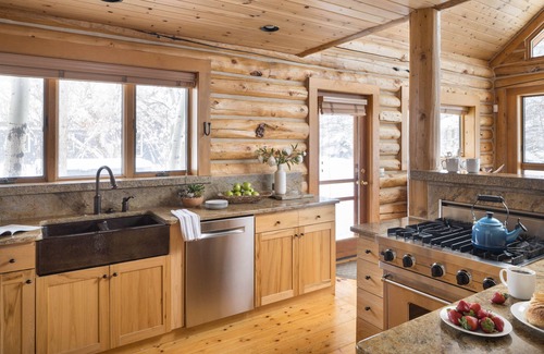 Moose Wilson Road House | Outpost: Aspens Log Cabin - Private Hot Tub!