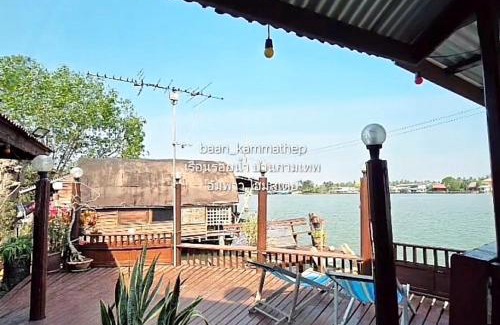 Suan Luang House | p3 เรือนเคียงลำพู เรือนรอยน้ำ บ้านกามเทพ อัมพวา โฮมสเตย์