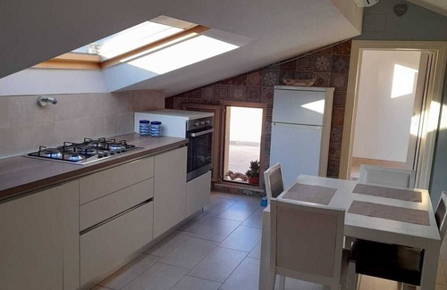 Montesilvano House | PALAZZO FRAC Apartment 50 meters from the sea with sea view terrace