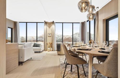 Vagan Villa | Panoramautsikten Lofoten with Jacuzzi