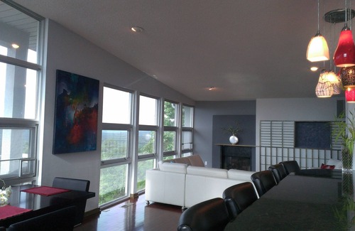Hot Springs Village House | Panoramic Big Sky/Water Vistas: Spacious, Luxury Mtn Contemporary on 2/3 Acre!