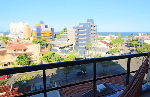 Guaratuba Apartment | PANORAMIC COVERAGE beautiful view of the bay, SEA and Sierra. 2Q from the sea. Pool