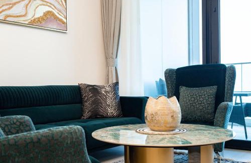 Dubai Marina Apartment | Panoramic Sea & Palm Views 2BR Address Beach Resort JBR