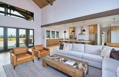 Driggs House | Panoramic Teton Views - Hot Tub - Theater Room