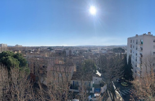 Narbonne Apartment | Panoramic view of Clape