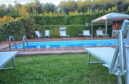 Casperia Villa | Panoramic villa with pool, internet wifi, large garden, 60 km from Rome