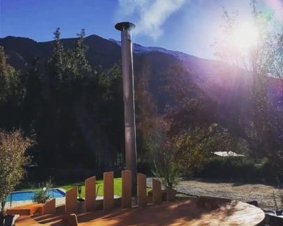 Melocoton House | Parcela Santa Elena, Cabaña1