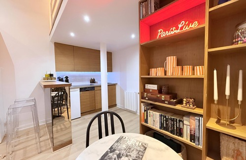 Saint-Merri Apartment | Paris Live, 1 Br/1 Ba, 4 ppl, 40 m²