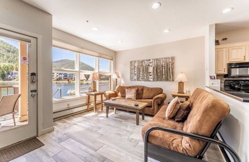 Lakeside Village Condo | Patio access to Keystone Lake & Gorgeous Views, Easy Access to Everything!