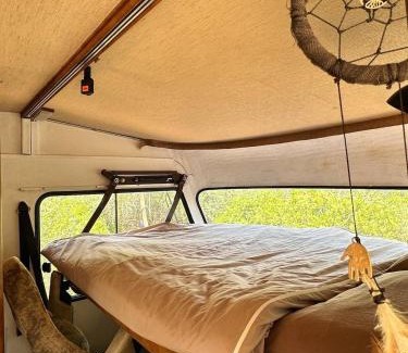 Lagos House | Pauls caravan for 4 - See the horses from your bed