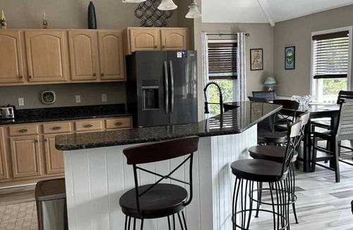 Ocracoke House | Paws and Relax: Pet Friendly, Canalfront with boat dock