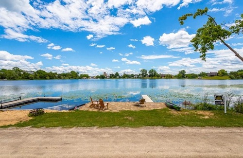 Brooklyn House | Peace & Tranquility on Private Stony Lake in the Irish Hills of Michigan.