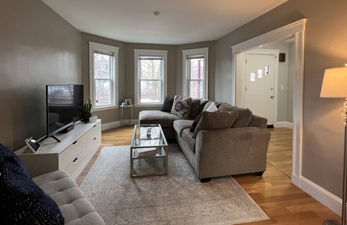 West Medford Apartment | Peaceful 1BR with office space perfect for students & professionals
