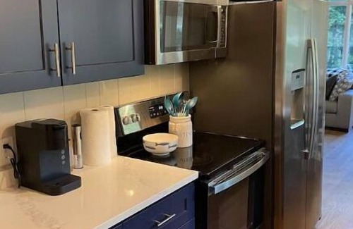 Dawsonville House | Peaceful 3 bedroom lakehouse w/private wooded lot.