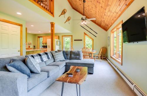 Conway House | Peaceful Conway Home with Fire Pit and Grill