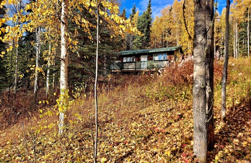 Fairbanks Cottage | Peaceful Hillside Refuge to Enjoy Aurora