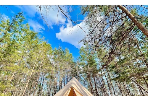 Columbiana RV Rental | Peaceful Valley Rustic Yurt