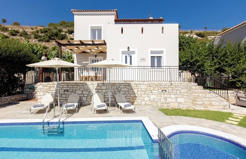 Agia Triada Villa | Peaceful Villa with private adults & kids Pool, Ping Pong & Panoramic Views