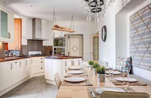 Almancil Villa | Peaceful Village Location, 9 bedrooms, pool, games room, bar