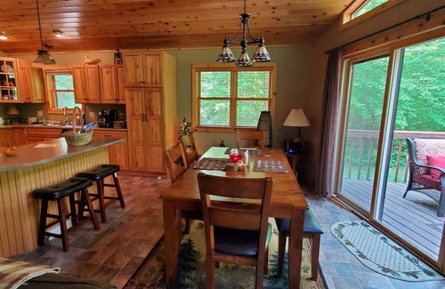 Iron River House | Peaceful Wooded Retreat Offering Immediate Access to all Trails and Area Lakes!