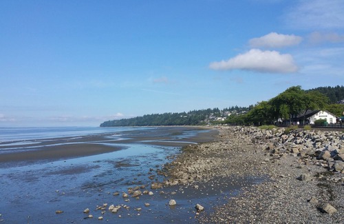 Douglas Apartment | Pebbly Peak: Charming Retreat, Steps from White Rock! Pet Friendly!