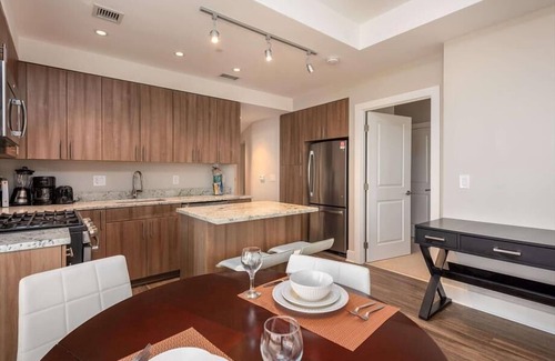 Aurora Highlands Apartment | Pentagon City 2BR | Resort style amenities | Desk+Wifi
