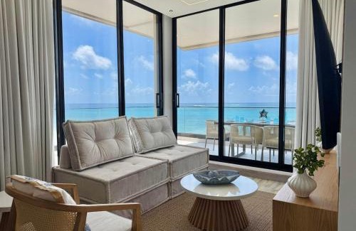 Punta Hansa Apartment | Penthouse con jacuzzi privado, balcón y vista al mar