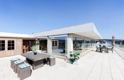 Sankt Goarshausen Apartment | Penthouse für 2 Personen mit Dachterrasse und Rheinblick