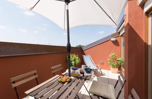 Porta Genova House | Penthouse in a green oasis on the Navigli