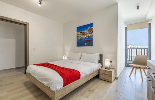 Il-Balluta Apartment | Penthouse Just Steps Away From the Sea in Sliema