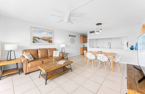Port Canaveral Condo | Penthouse Next to Pier Fully Renovated with Private Patio and Oceanfront Pool