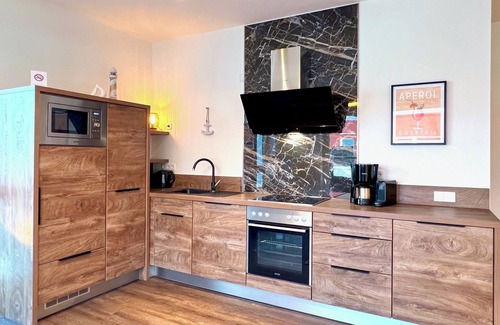 Sieseby Apartment | Penthouse Olpenitz Living - sea view, sauna, elevator, underground parking space