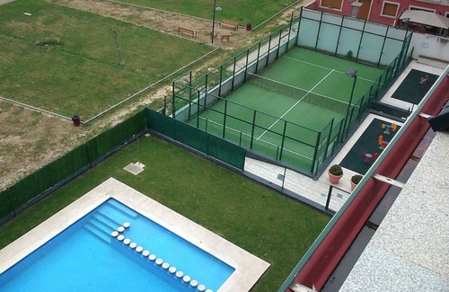 Fazouro Apartment | PENTHOUSE ON THE BEACH WITH POOL AND PADDLE, CAPACITY 6-7 PEOPLE