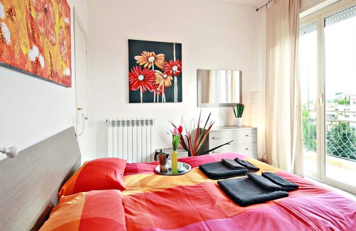 Trionfale Apartment | Penthouse with large terrace overlooking Rome