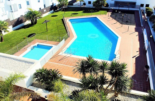 Conil de la Frontera Apartment | Penthouse with sun terrace, pool, wifi, garage, elevator, 1800 m from beach