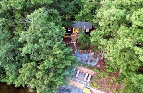 Balsam Lake Cabin | Perfect Family Retreat with all the amenities and privacy for cabin summer fun!
