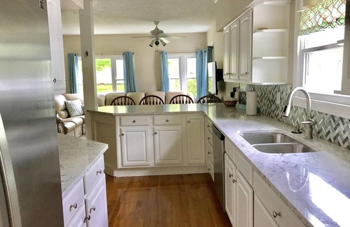 South Haven House | Perfect for Family - HEATED POOL thru early Oct, WALK to Downtown/Beach, HOT TUB