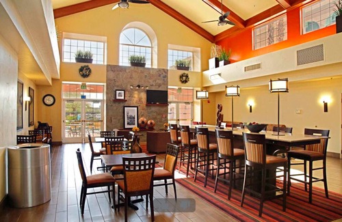 Paradise Valley Village Hotel | Perfect hotel room for Phoenix Open! Double queen beds