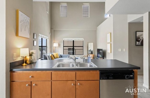 West Campus Apartment | Perfect Location Near UT and Large Patio With A View