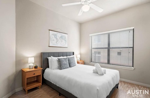 West Campus Apartment | Perfect Location Near UT and Large Patio With A View