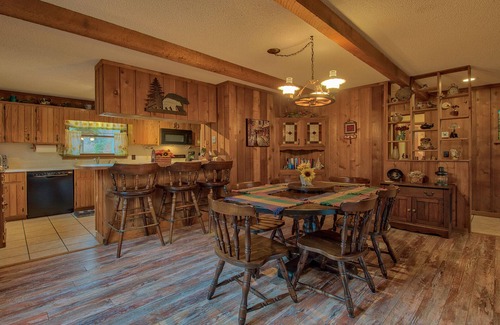 Maggie Valley House | Perfect location, creekside, close to skiing, easy paved access, Game Pavilion!