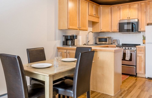 Warm Springs Condo | Perfect Ski-in/Ski-out Sun Valley Mountain Condo: Bavarian Warm Springs Charm