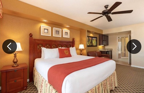 Florida Central Atlantic Coast Resort | Perfect studio villa in Orlando with AC, fitness room and waterpark attraction