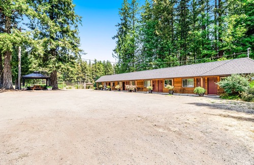 Quilcene Apartment | Perfectly located dog-friendly studio with mountain views & fast WiFi