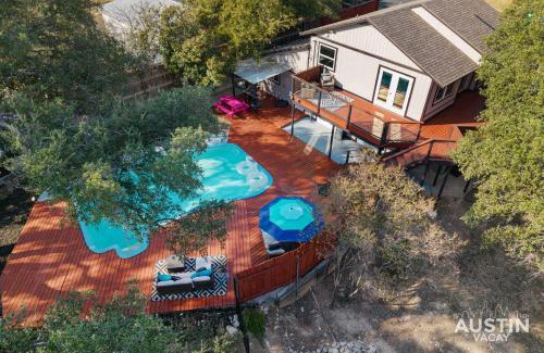 Cardinal Hills House | Pet Friendly 3BR 3BA Hill Country Home w Private Pool and Grill by Austin Vacay