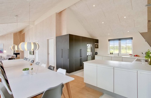 Henne Strand House | Pet friendly home in Henne with sauna